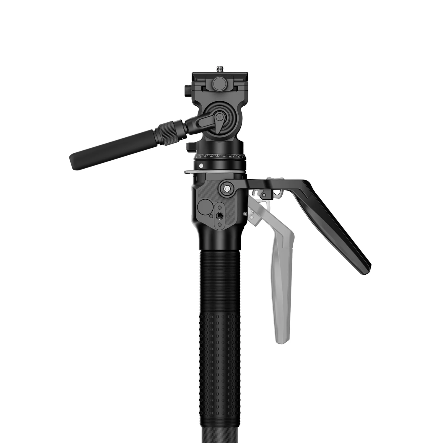COMAN M1MINI Carbon Fiber 4-Section One-Click Lift Monopod 62.8in Quick Adjustment - Image 12
