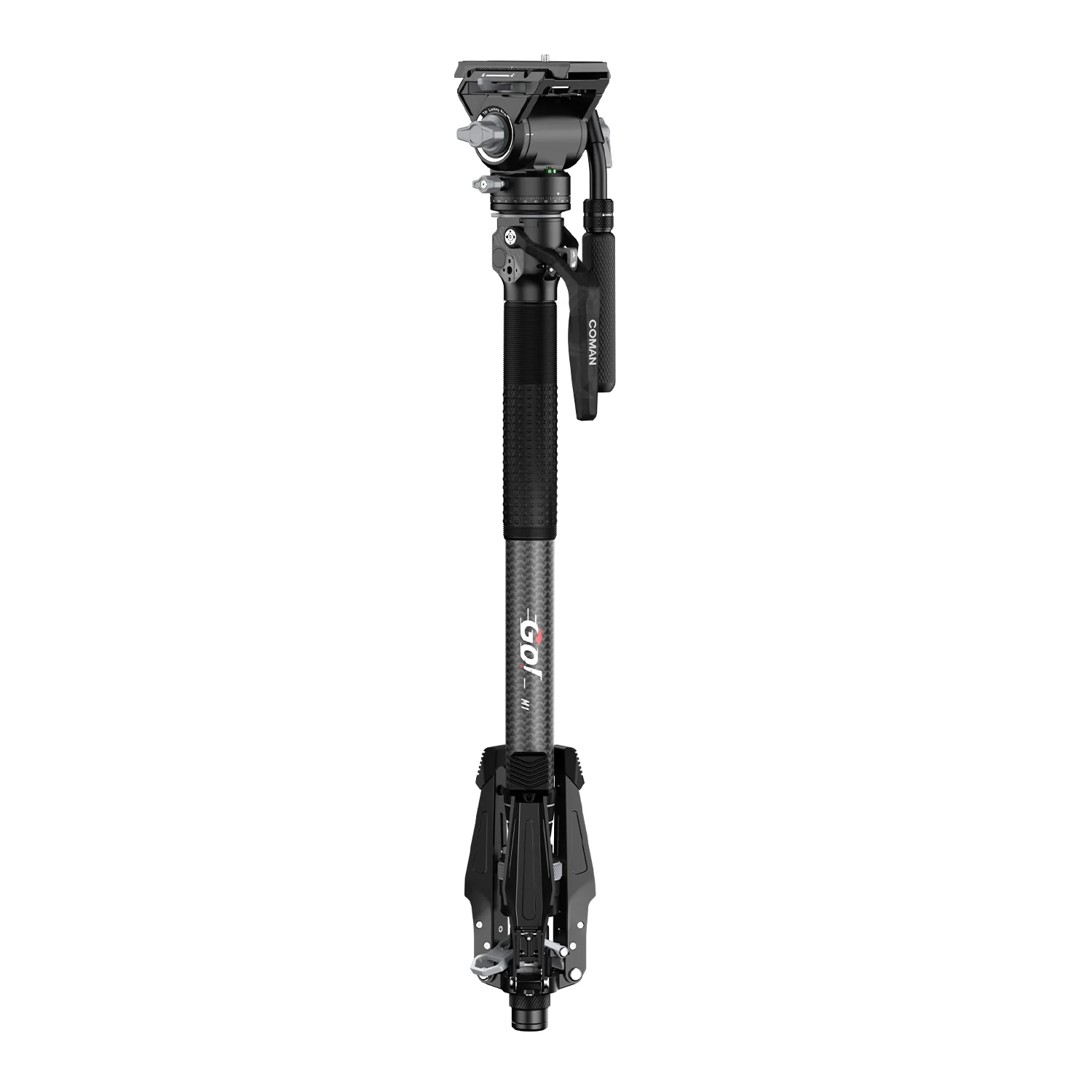 COMAN M1 & M1V5 Portable Lightweight Carbon Fiber Monopod Stable Support 44.1 lbs - Image 9