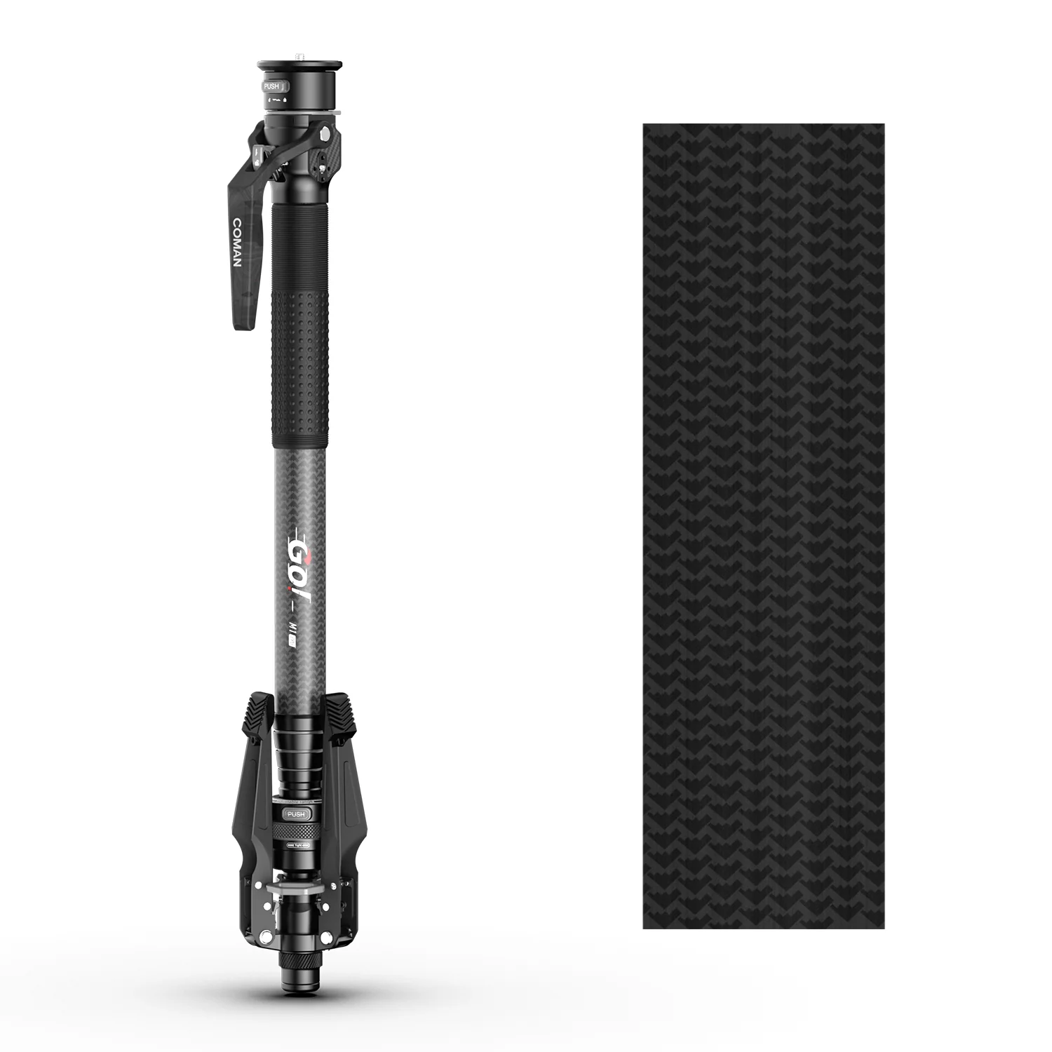 COMAN M1 Pro Monopod Quick Release Lightweight Carbon Fiber Monopod 44.1 lbs Load - Image 11