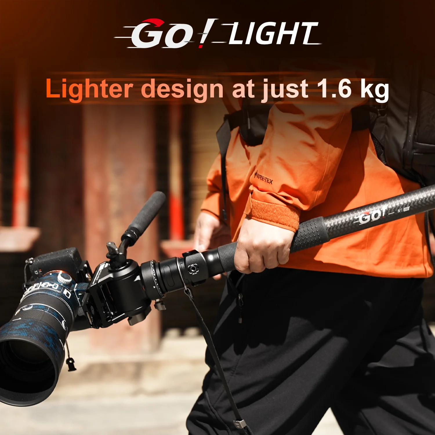 COMAN M1 Pro Monopod Quick Release Lightweight Carbon Fiber Monopod 44.1 lbs Load - Image 15