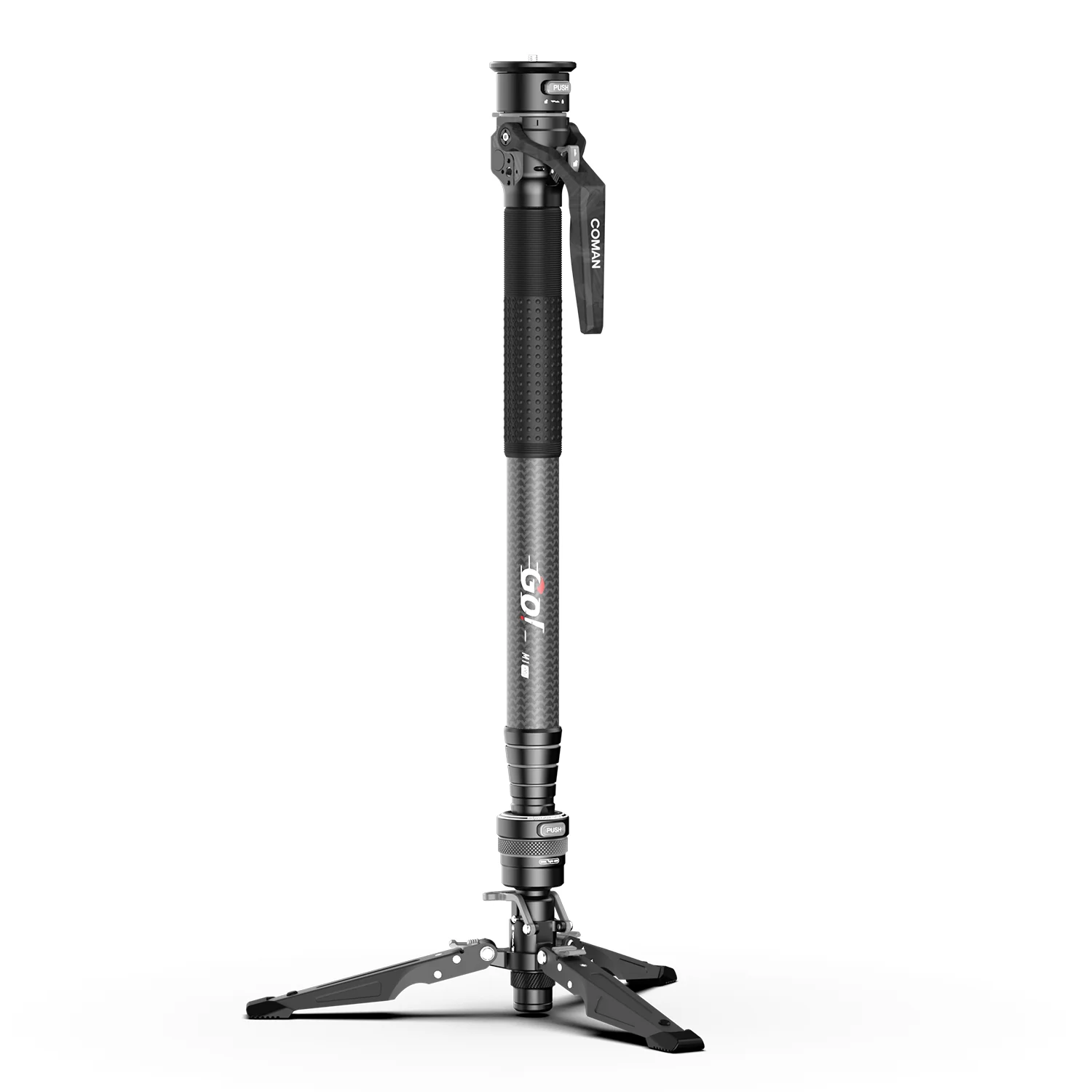 COMAN M1 Pro Monopod Quick Release Lightweight Carbon Fiber Monopod 44.1 lbs Load - Image 5