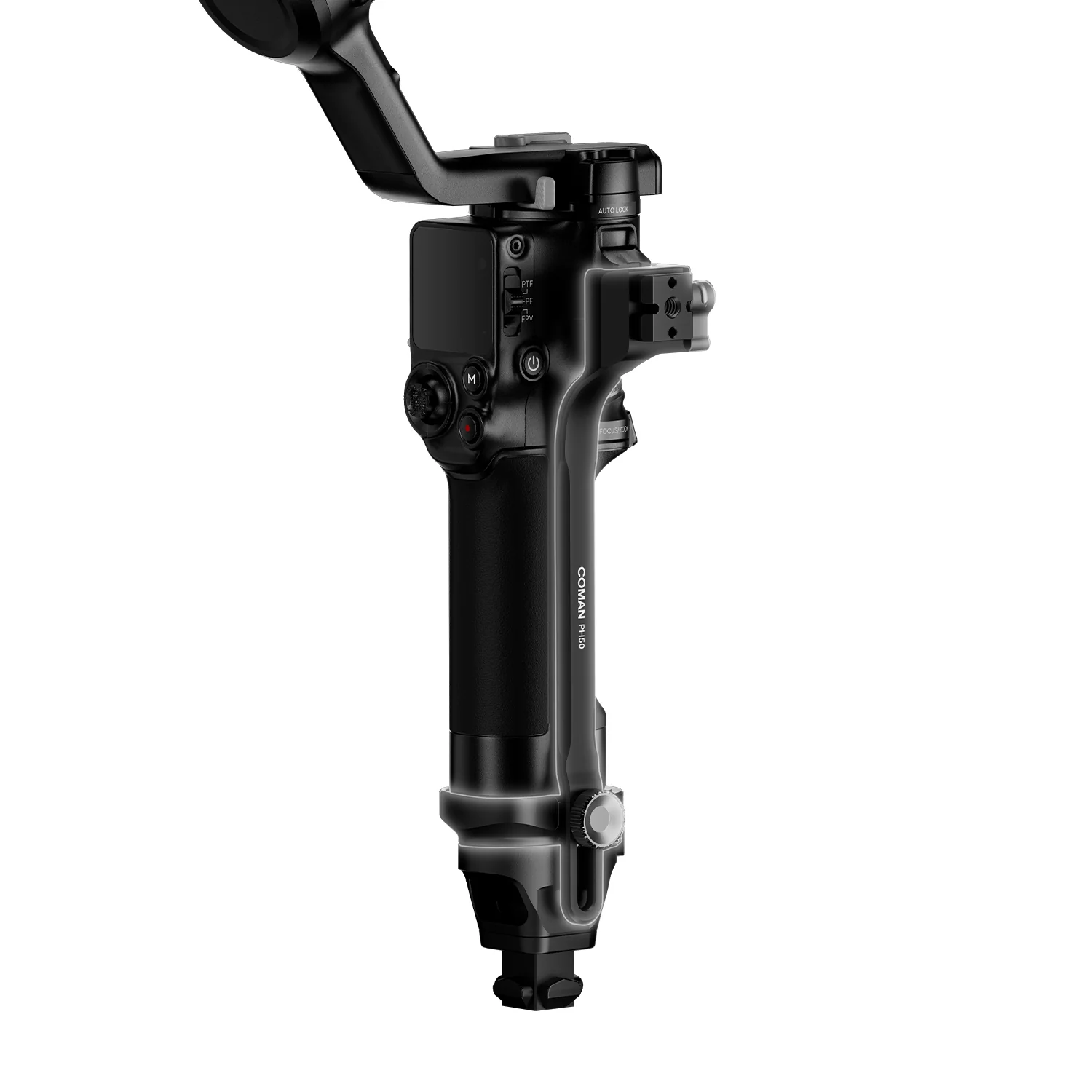 COMAN PH50 DJI RS Gimbal Reinforcement Kit for RS3 RS3 Pro RS4 RS4 Pro RS5 | Quick Lock NATO Mount Stabilizer - Image 3